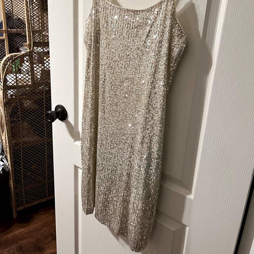 Never worn sparkly mini cocktail dress!